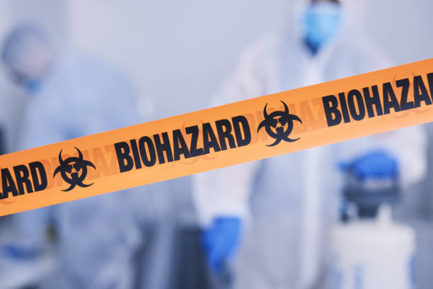 Professional Biohazard Cleanup technician working in Antioch, TN